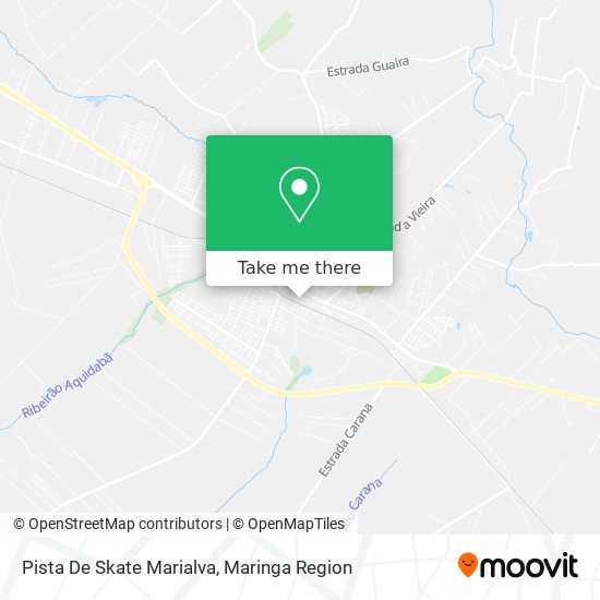 Pista De Skate Marialva map