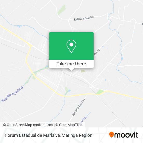 Fórum Estadual de Marialva map