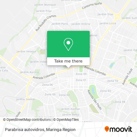 Parabrisa autovidros map