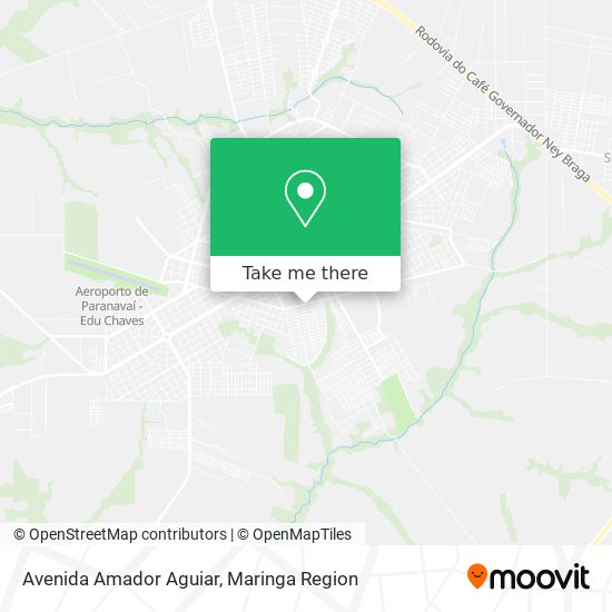 Avenida Amador Aguiar map