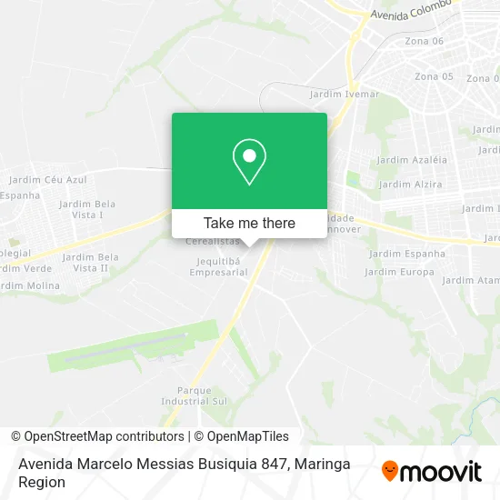 Avenida Marcelo Messias Busiquia 847 map