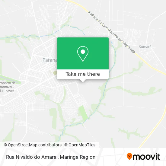 Rua Nivaldo do Amaral map