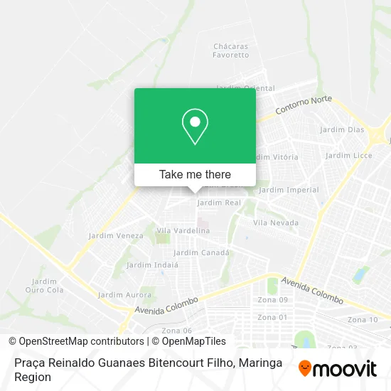 Praça Reinaldo Guanaes Bitencourt Filho map