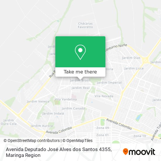 Avenida Deputado José Alves dos Santos 4355 map