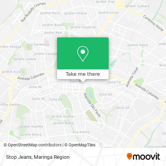 Stop Jeans map