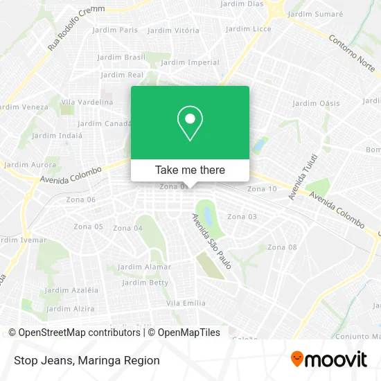 Stop Jeans map
