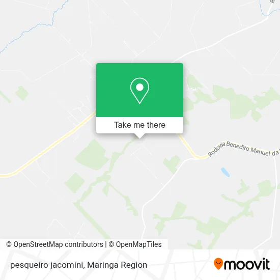 pesqueiro jacomini map