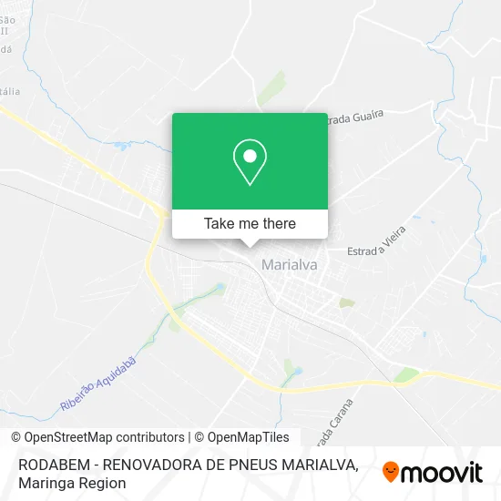 RODABEM - RENOVADORA DE PNEUS MARIALVA map
