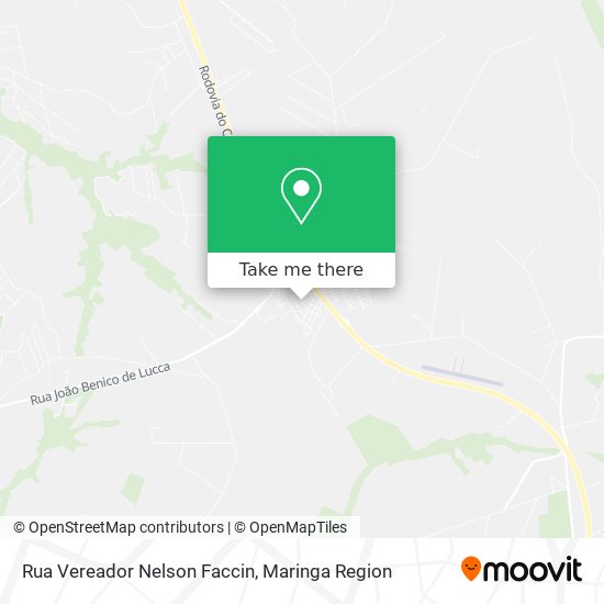Rua Vereador Nelson Faccin map
