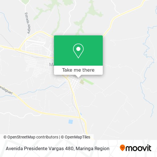 Mapa Avenida Presidente Vargas 480