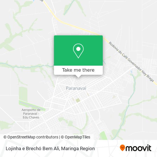 Lojinha e Brechó Bem Ali map