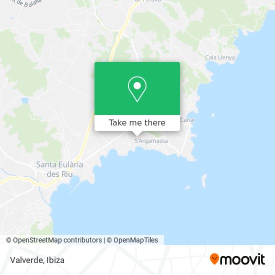 mapa Valverde