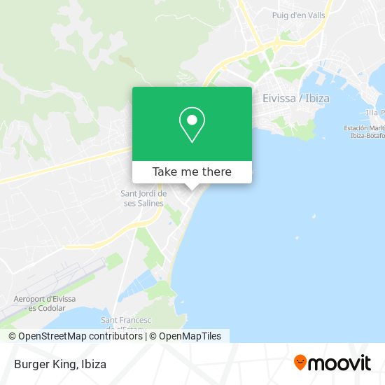 Burger King map