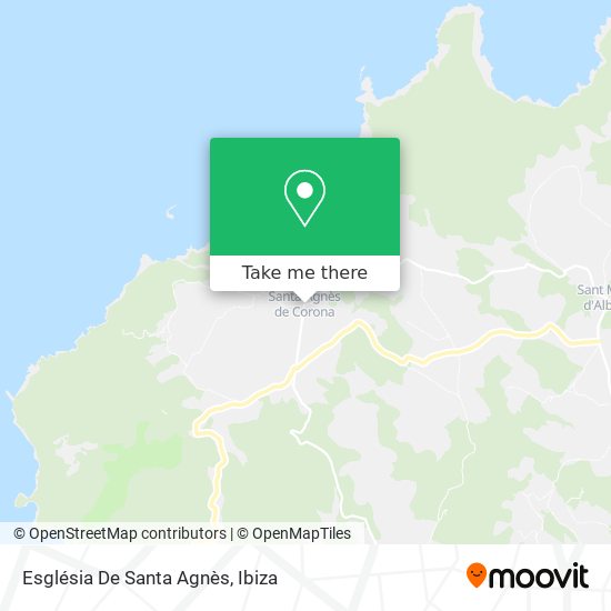 Església De Santa Agnès map