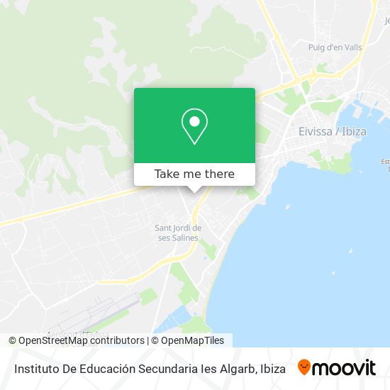 Instituto De Educación Secundaria Ies Algarb map