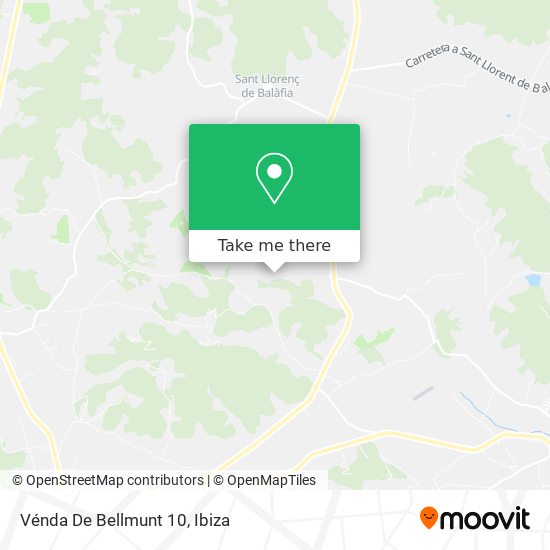 Vénda De Bellmunt 10 map