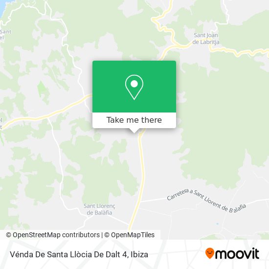 Vénda De Santa Llòcia De Dalt 4 map