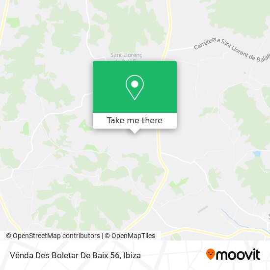 mapa Vénda Des Boletar De Baix 56