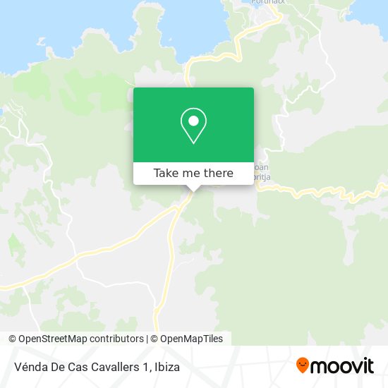 Vénda De Cas Cavallers 1 map
