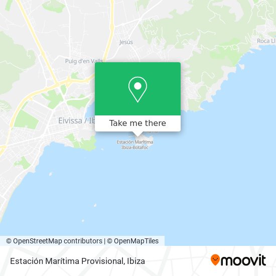 Estación Marítima Provisional map