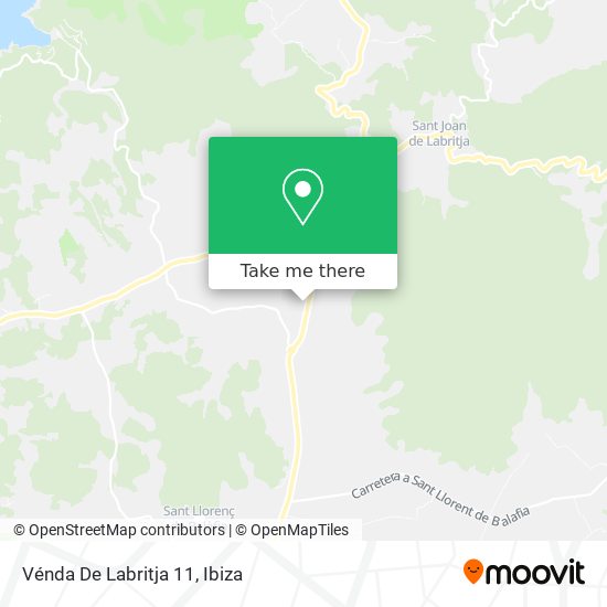 mapa Vénda De Labritja 11