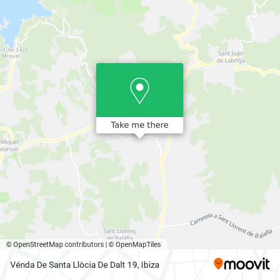 Vénda De Santa Llòcia De Dalt 19 map