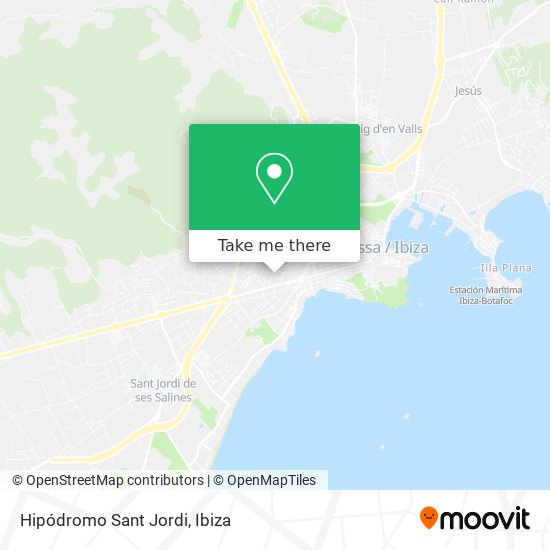 Hipódromo Sant Jordi map
