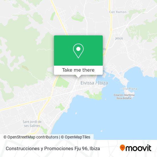 Construcciones y Promociones Fju 96 map