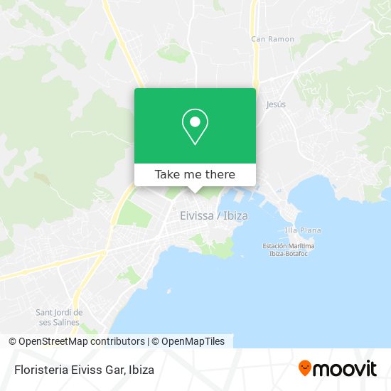 How to get to Floristeria Eiviss Gar in Eivissa by Bus?