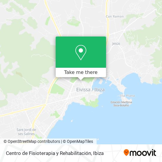 Centro de Fisioterapia y Rehabilitación map