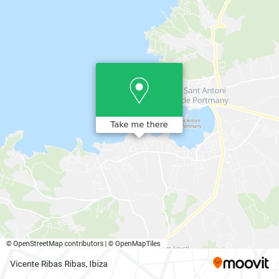 Vicente Ribas Ribas map