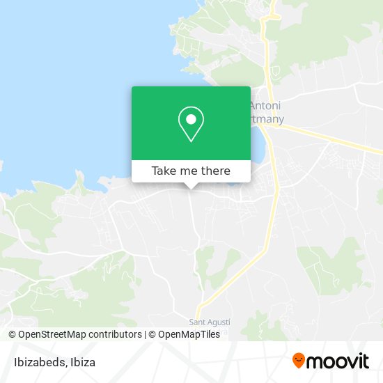 Ibizabeds map