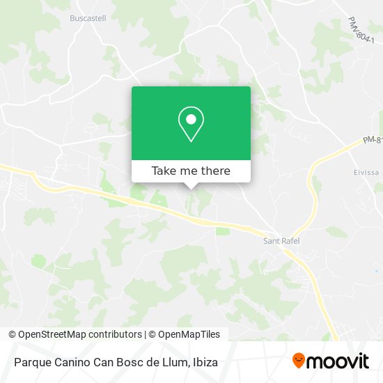 Parque Canino Can Bosc de Llum map