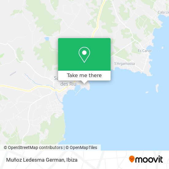 Muñoz Ledesma German map