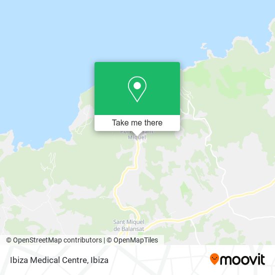 Ibiza Medical Centre map