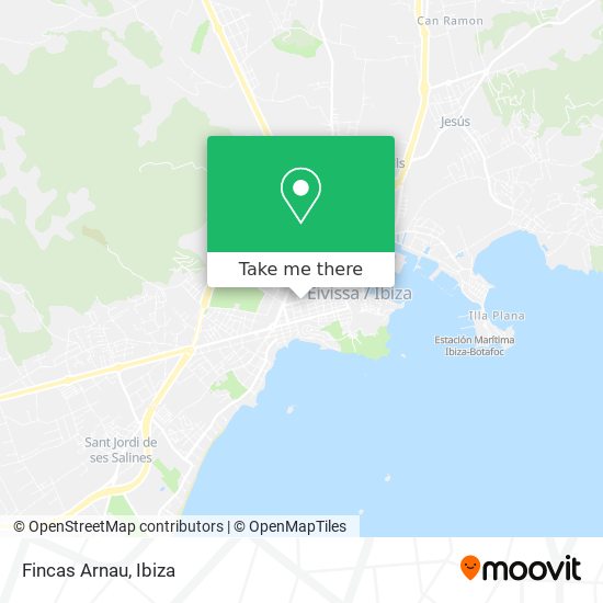 Fincas Arnau map