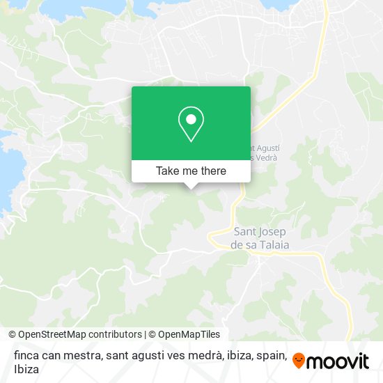 finca can mestra, sant agusti ves medrà, ibiza, spain map