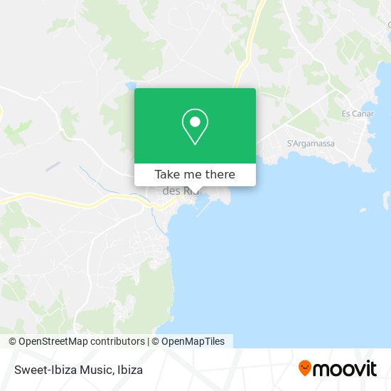 Sweet-Ibiza Music map