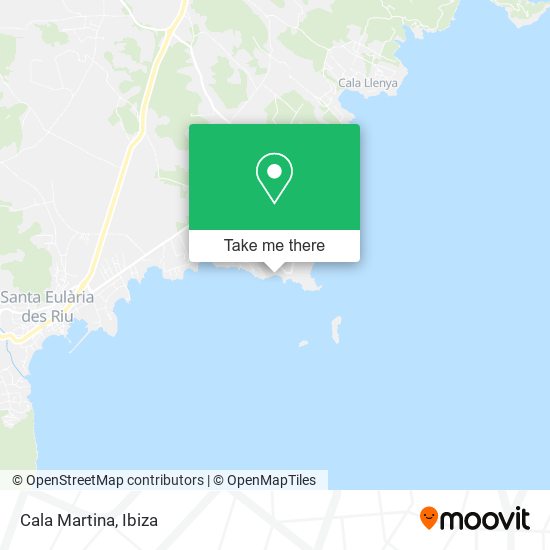 Cala Martina map