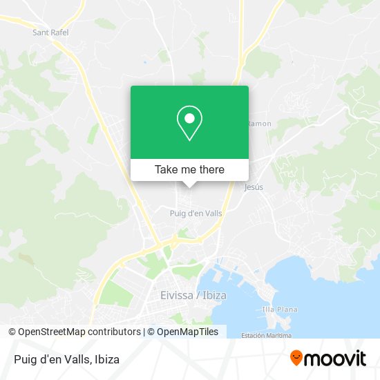 Puig d'en Valls map