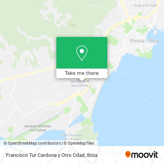Francisco Tur Cardona y Otro Cdad map
