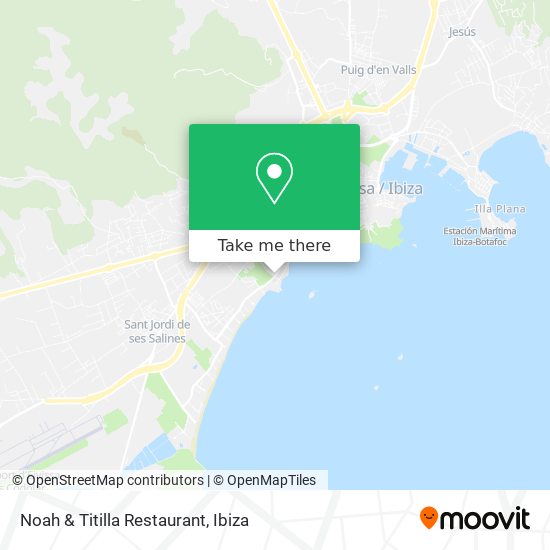 Noah & Titilla Restaurant map