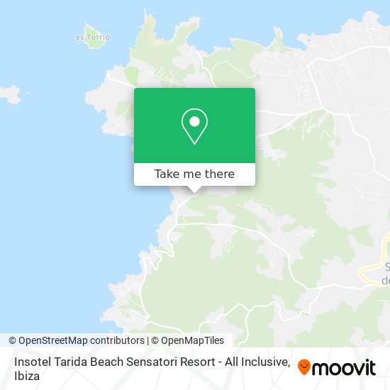 Insotel Tarida Beach Sensatori Resort - All Inclusive map