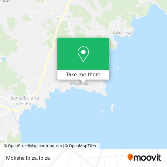 mapa Moksha Ibiza