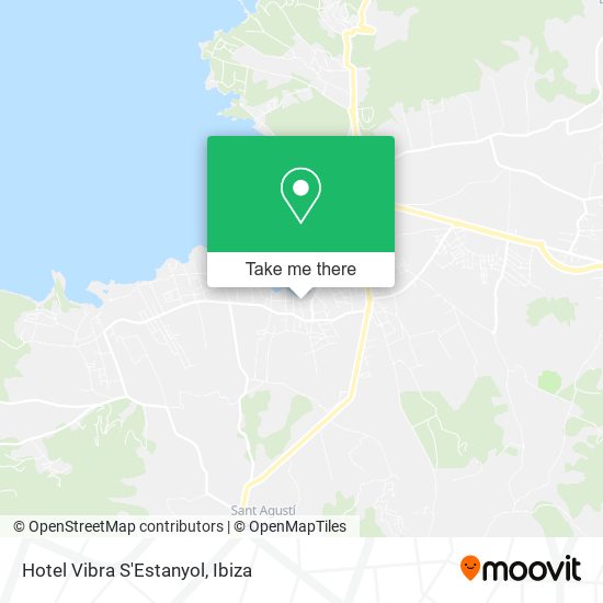 Hotel Vibra S'Estanyol map