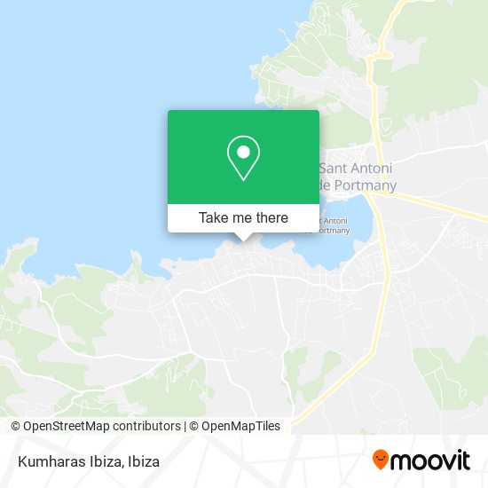 Kumharas Ibiza map