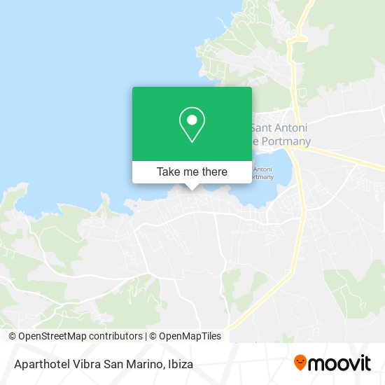 Aparthotel Vibra San Marino map