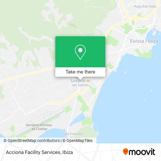 mapa Acciona Facility Services