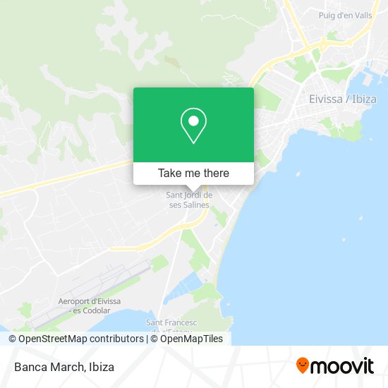 Banca March map