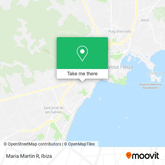 mapa Maria Martin R